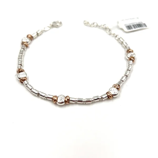 Bracciale in argento 925 con pepite