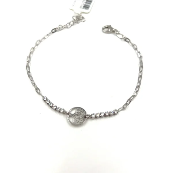 Bracciale in argento 925 con albero della vita