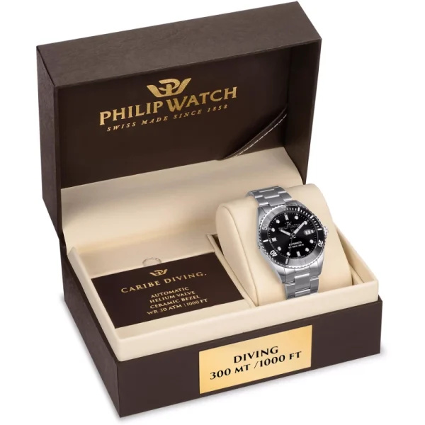Orologio da uomo automatico Philip Watch collezione Caribe R8223216009 - immagine 6
