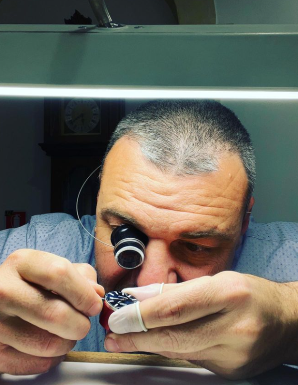Rolex Datejust 41 - Revisione completa, Sostituzione molla di carica e prova Impermeabilità