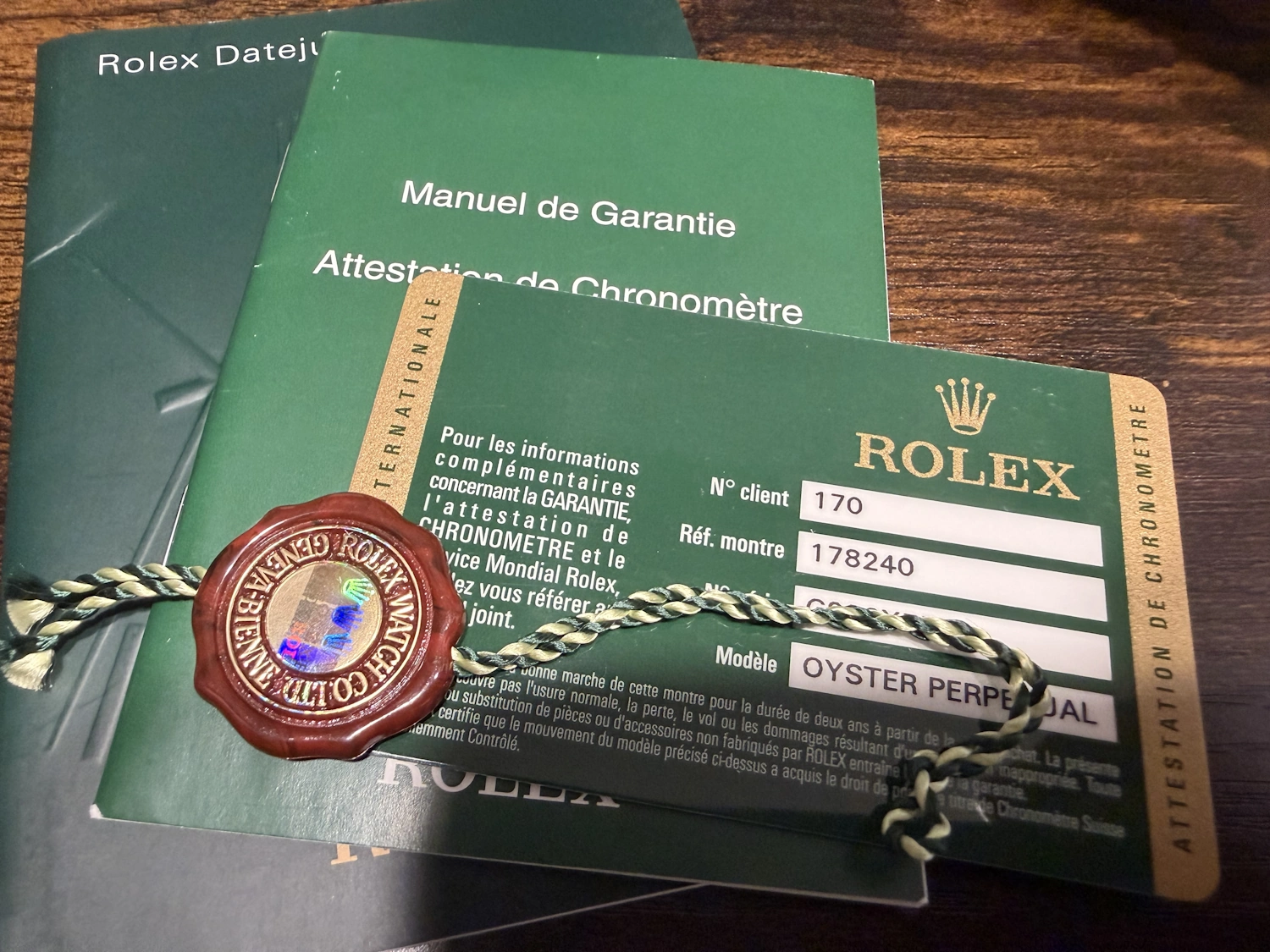 ROLEX DATEJUST 31MM 178240 DIAL PINK - immagine 9