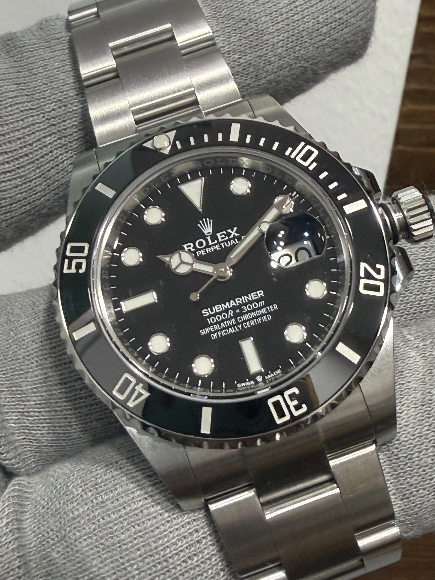 ROLEX SUBMARINER 126610LN ANNO 2022 ITALIANO